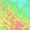 Dolyna Raion topographic map, elevation, terrain