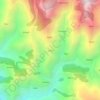 Susa topographic map, elevation, terrain