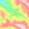 Jacaltenango topographic map, elevation, terrain