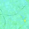 Klein-Azewijn topographic map, elevation, terrain