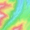 Gripp topographic map, elevation, terrain