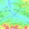 Svrljig topographic map, elevation, terrain