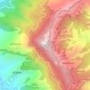 Kalimat topographic map, elevation, terrain