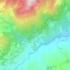 Acquabona topographic map, elevation, terrain