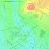 Las Ánimas topographic map, elevation, terrain