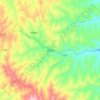 红羊乡 topographic map, elevation, terrain