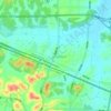 黄金 topographic map, elevation, terrain
