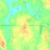 Newbury topographic map, elevation, terrain