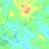 Ennis topographic map, elevation, terrain