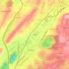 Danville topographic map, elevation, terrain