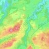 Prutdorf topographic map, elevation, terrain