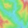 Smokemont topographic map, elevation, terrain