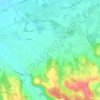 Canorte topographic map, elevation, terrain
