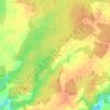 La Petite Fillouse topographic map, elevation, terrain