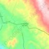 Amatenango del Valle topographic map, elevation, terrain