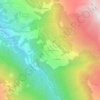 Eison (St-Martin) topographic map, elevation, terrain