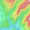 Sillico topographic map, elevation, terrain