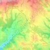 Piera topographic map, elevation, terrain