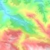 Covadonga topographic map, elevation, terrain