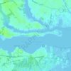 Metedeconk topographic map, elevation, terrain