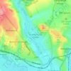 Stratford-sub-Castle topographic map, elevation, terrain