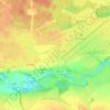 Межно topographic map, elevation, terrain