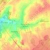 Deurne topographic map, elevation, terrain