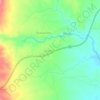 Jonathan topographic map, elevation, terrain