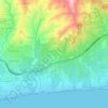 Chilches topographic map, elevation, terrain