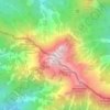 Mittagskogel topographic map, elevation, terrain