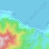 Ach El Baz topographic map, elevation, terrain
