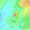 Nui Dat topographic map, elevation, terrain