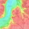 La Censurière topographic map, elevation, terrain