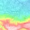 Nerokouros topographic map, elevation, terrain