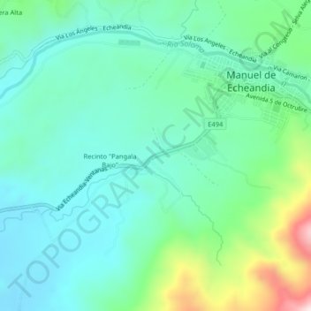 Barraganete topographic map, elevation, terrain