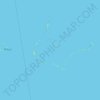 Arno Atoll topographic map, elevation, terrain
