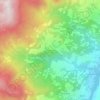 Pugnetolo topographic map, elevation, terrain