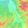 Glen Luce topographic map, elevation, terrain