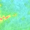 Morro do Papagaio topographic map, elevation, terrain