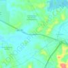 Cinco de Mayo topographic map, elevation, terrain
