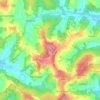Hundseck topographic map, elevation, terrain