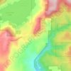Cascade Shores topographic map, elevation, terrain
