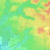 Manoka topographic map, elevation, terrain