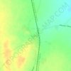 Kadambur topographic map, elevation, terrain