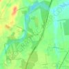 Gurn Spring topographic map, elevation, terrain