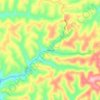Millstone topographic map, elevation, terrain