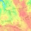 Le Fresne topographic map, elevation, terrain