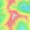 Cerro Situación topographic map, elevation, terrain