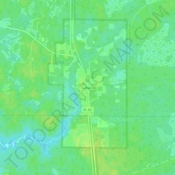 Sumatra topographic map, elevation, terrain