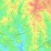 Kildaire Farms topographic map, elevation, terrain